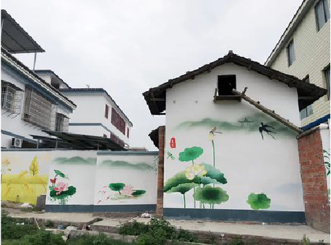 石门室外墙绘-从选材到保养。