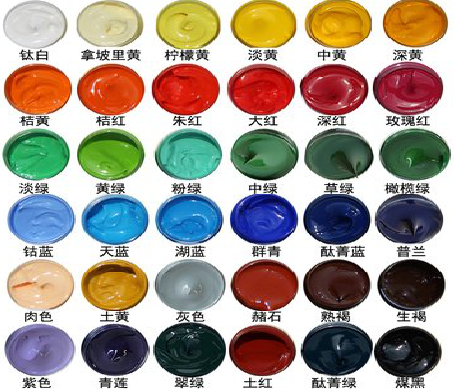 石门墙绘颜色的选择有讲究。