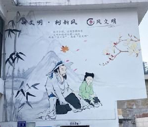 石门分享几个墙绘保养知识。