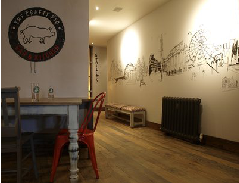 石门教你判断手绘墙质量的好坏。