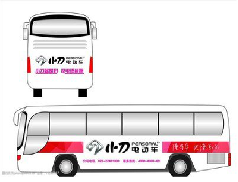 石门公交车身贴如何完美贴合？